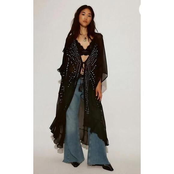 Free People Tops - Free People So Billie Studded Duster OS